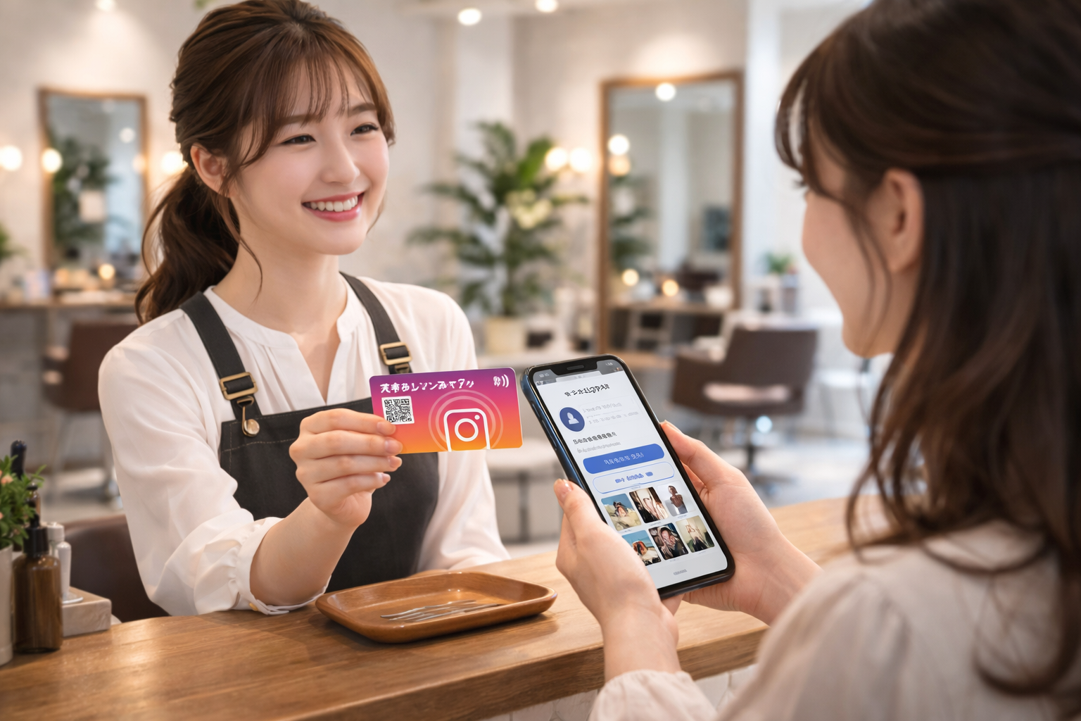 美容サロンでの利用シーン